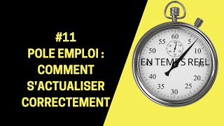 MICROENTREPRISE  11 POLE EMPLOI ACTUALISATION POUR MICROENTREPRENEURS [upl. by Imas]