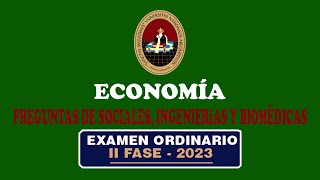 7 PREGUNTAS DE ECONOMÍA ADMISIÓN A LA UNSA ORDINARIO II FASE 2023 [upl. by Jolene643]