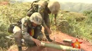 Chinese soldiers fire shells with their bare hands without using any parts of a cannon [upl. by Arick]