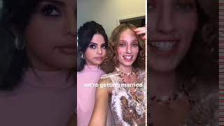 Selena Gomez Getting Ready For Harper’s BAZAAR Icons Party In New York NY 982017 [upl. by Edecrem943]