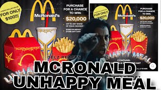 Ronnie Radke UnHappy Meal Falling In Reverse McRonald Mystery Boxes Win 20K fallinginreverse [upl. by Xonel]