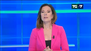 In diretta il TgLa7 delle 1330 del 14062024 [upl. by Ennahtur]