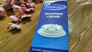 সবথেকে কম দামি কেকের ক্রিম রিভিউ বাংলা  Best whipped cream in Bangladesh Review  Whipping cream [upl. by Inaflahk814]