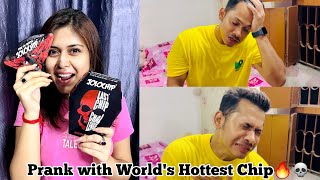 Extreme Prank on My Boyfriend with Worlds Hottest JoloChip 🥵🔥☠️ [upl. by Haidabo941]