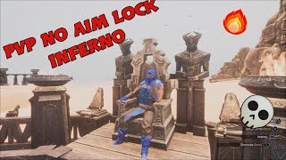 Conan Exiles INFERNO PvP  No Aim Lock  2024 [upl. by Alma929]