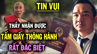 Tấm giấy thông hành ĐẶC BIỆT thầy Minh Tuệ nhận được có giá trị như thế nào [upl. by Floris]