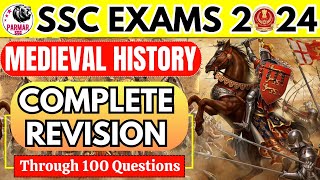 COMPLETE MEDIEVAL HISTORY REVISION FOR SSC EXAMS  TOP 80 QUESTIONS  SSC GK  Parmar SSC [upl. by Froehlich]