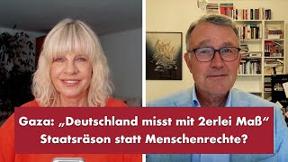 Gaza „Deutschland misst mit 2erlei Maß“  PunktPRERADOVIC mit Dr Michael Lüders [upl. by Ailedua593]