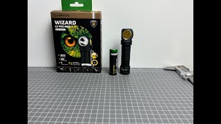 Armytek Wizard C2 PRO MAX LR Warm Light camping fishing outdoors hunting prepper [upl. by Attenol]