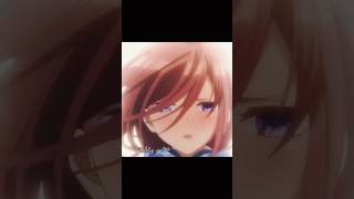 The Quintessential Quintuplets Miku Edit｜Stereo love by Edward Maya Jigulina Vika shorts anime [upl. by Kendell]