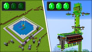 What Is The BEST Emerald Farm In Minecraft [upl. by Anilas957]