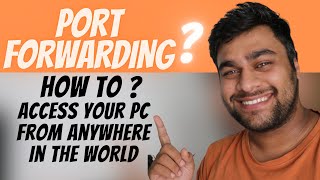 Port Forwarding  How to Access Your PC Files From Anywhere In The World  FTP Server Windows 10 [upl. by Nnazus]