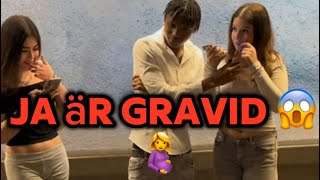 GRAVID PRANK MIN MAMMA 😱😭 [upl. by Ydur]