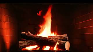 Relaxing Fireplace Screensaver for TV  Cozy Ambiance amp Soothing Fireplace Sounds [upl. by Noira]