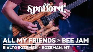 Spafford  All My Friends → Bee Jam  102123  Rialto Bozeman  Bozeman MT [upl. by Bluma]