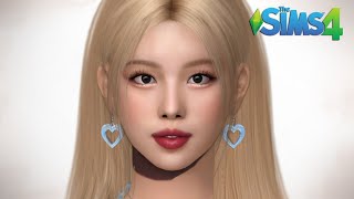 TWICE Nayeon 💙  The Sims 4 CAS  DOWNLOAD LINKS [upl. by Stanislaw]