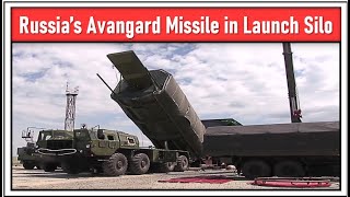 Russias Avangard Missile Installed in Launch Silo  leostechtalk  missile  russia  avangard [upl. by Clemente]