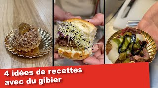 4 recettes simples à base de gibier food [upl. by Federica304]