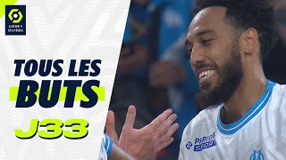 Tous les buts de la 33ème journée  Ligue 1 Uber Eats  20232024 [upl. by Yuzik]