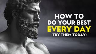 12 Stoic Secrets for Doing Your Best  Stoicism [upl. by Nikal]