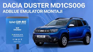 Dacia Duster MD1CS006 Adblue İptali [upl. by Beaulieu]