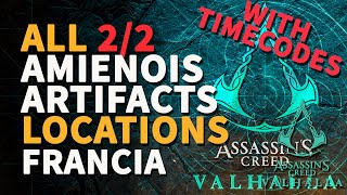 All Amienois Artifacts Assassins Creed Valhalla [upl. by Alanson435]