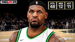 I took my PRIME LEBRON JAMES BUILD to COMP PRO AM on NBA 2K25 [upl. by Soigroeg]