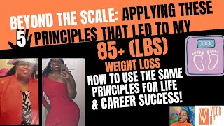 Beyond the Scale How I Lost 84 lbs  My 5 Principles for Life amp Career Success [upl. by Adriene]