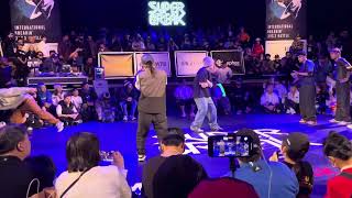 Bboy Haruto 🇯🇵 vs Bboy Wildchild 🇮🇳 at Superbreak 2024 Japan World Finals 🇯🇵 [upl. by Anire]