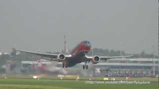 TUIFly B737 DATUC quotDB Regio Liveryquot Takeoff  Hamburg Airport [upl. by Whitby]