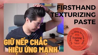 GROOMING REVIEW 83 Texturizing Paste  Firsthand Supply  Khô ráo kèm chút dính nhẹ hiệu năng tốt [upl. by Nuhsal]