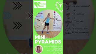 MiniPyramids  2 x CV amp 2 x Resistance 💪 cardioworkout resistanceexercises dumbbells [upl. by Anaidiriv]