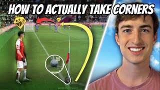 The COMPLETE Corner Kick Tutorial In EAFC [upl. by Rickey103]