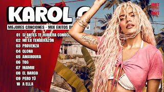 Karol G Grandes Éxitos Mix 2024  Lo Más Popular de Karol G  Canciones de Karol G [upl. by Lagas576]