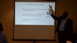 ISO 90012015 awareness and implementation training session [upl. by Nerha]