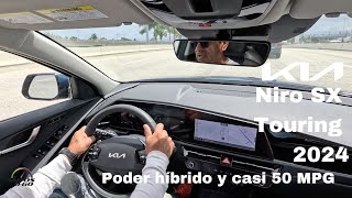 Kia Niro SX Touring 2024 Test Drive express en una escala en Miami [upl. by Nlycaj]