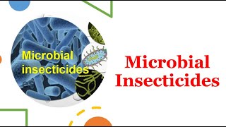 Microbial insecticides [upl. by Ladnar]