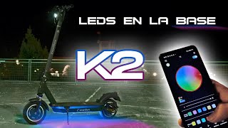 TUTORIAL instalar LED RGB en patinete eléctrico smartgyro K2 [upl. by Mayes]