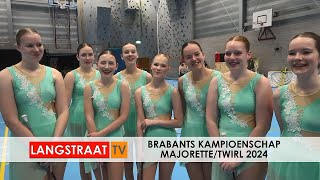 Brabants Kampioenschap MajoretteTwirl 2024  Langstraat TV [upl. by Feil]