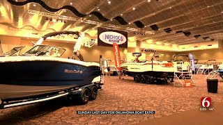 Oklahoma Boat Expo In Town Until Sunday Evening [upl. by Anitsrhc]