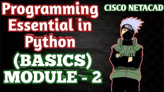 Python Module 2 Basics Cisco Netacad Answers  100  Free Python answers  Techie killer guru [upl. by Ahseniuq725]