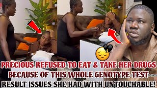 PRECIOUS REFUSED TO EAT amp TAKE HER DRỤGS BECAUSE THE GENOTYPE TEST lSSUES SHE HAD WITH UNTOUCHABLE [upl. by Jared493]