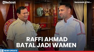 Tak Hadir di Pembekalan Wamen Raffi Ahmad Jadi Staf Utusan Khusus Presiden [upl. by Eenobe]