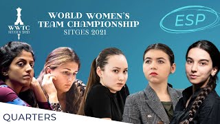 ESP Quarterfinals  Match 2  Part 2  World Womens Team Chess Championship 2021 [upl. by Atilegna861]