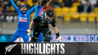 India Win Another Super Over Thriller  FULL HIGHLIGHTS  BLACKCAPS v India  4th T20 2020 [upl. by Arun]