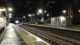 56096 Grangemouth  Sinfin Tanks at Greenfaulds 110224 [upl. by Cate]