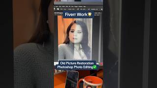 Old Photo Restoration Photoshop Photo Editing shorts [upl. by Acire810]