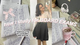 BOARD EXAM STUDY VLOG 🧸ྀི english board exam study with me ⋆˚ cbse class 12 commerce [upl. by Trainer942]