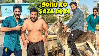 SONU BHAI KO SAZA DE DI 🤬  MISHKAT KHAN VLOG [upl. by Kacy]