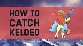 How to Catch Keldeo  The Crown Tundra  Pokemon Sword amp Shield [upl. by Buchbinder689]